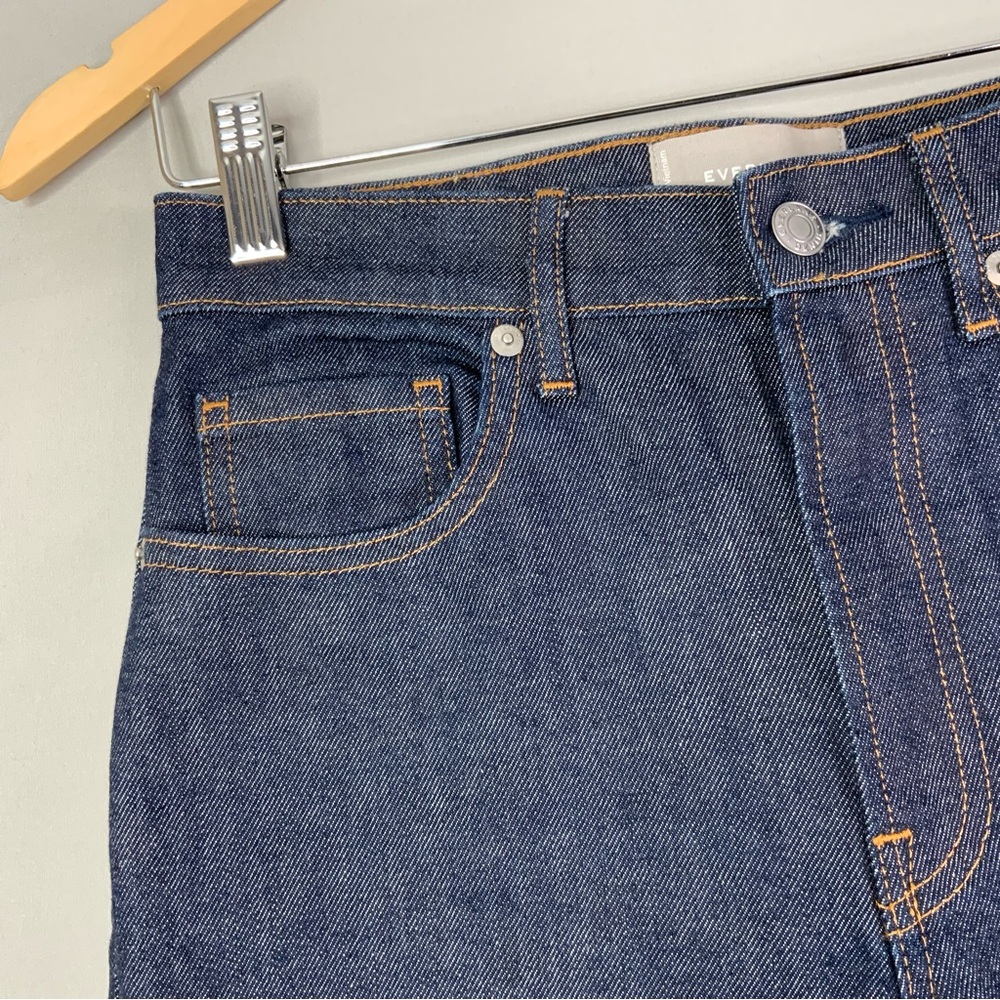 Everlane The High Rise Straight Jeans. Women’s Size 25‎ Regular. - Picture 2 of 10